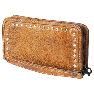 Never Mind Nmbgz110F Wallet Vintage Handmade Genuine Cowhide Leather Women Bag Western Handbag Purse